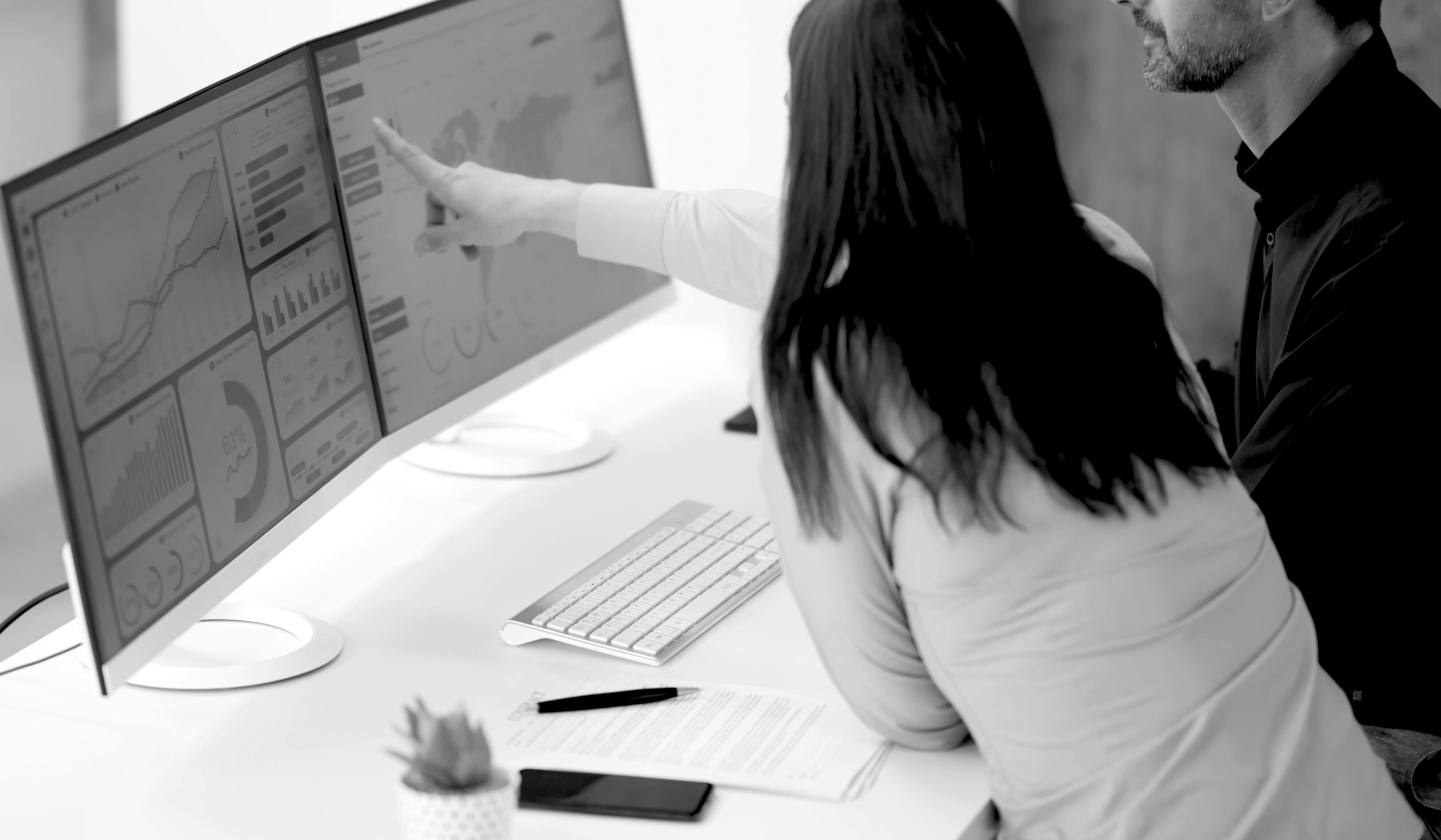 How customer behaviour data from website analytics, CRM, search, and sales insights is transformed into high performing marketing content.